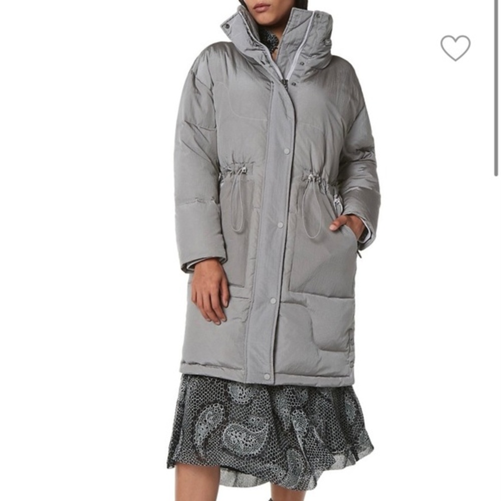 Andrew Marc Gray/Silver Down Puffer